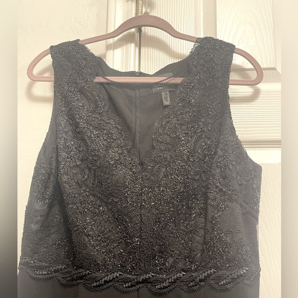 Adrianna Papell Black Sleeveless Jumpsuit - Picture 4 of 8